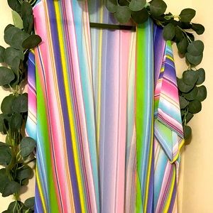 Beautiful dress rainbow cover